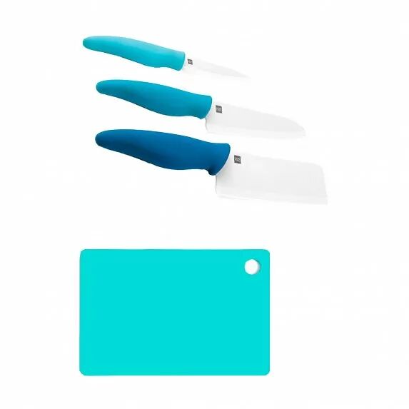 Набор керамических ножей с разделочной доской Huohou Ceramic Knife Chopping Block Kit : отзывы и обзоры - 1