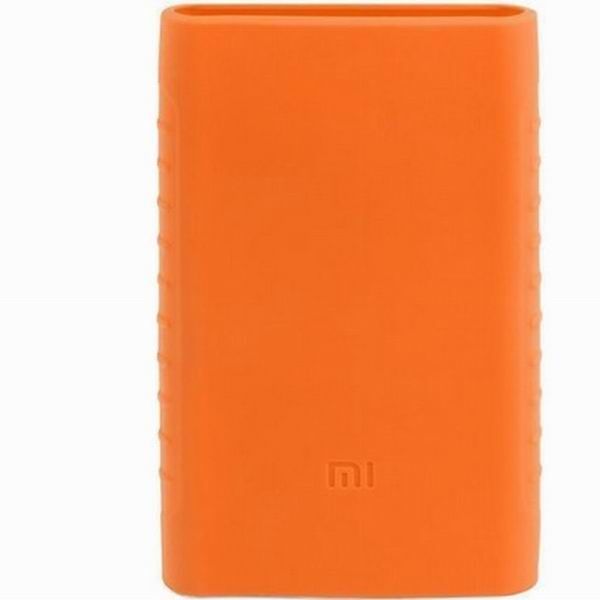 Силиконовый чехол для Xiaomi Mi Power Bank 2 10000 mAh (Orange/Оранжевый) - 1