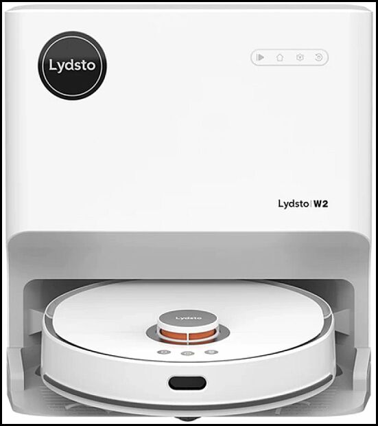 Робот-пылесос Lydsto Self-cleaning Sweeping and Mopping Robot W2 Lite White EU - 3
