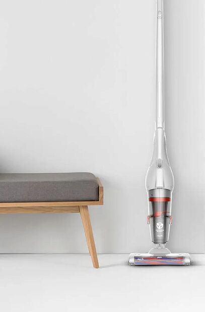 Беспроводной ручной пылесос Deerma Wireless Vacuum Cleaner DX730 (Silver/Серебристый) - 4