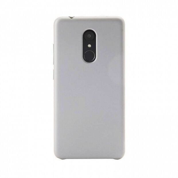 Силиконовый чехол для Xiaomi Redmi 5 Silicone Case (White/Белый) 