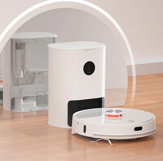 Робот-пылесос Lydsto S1 Robot Vacuum Cleaner (White) - 3