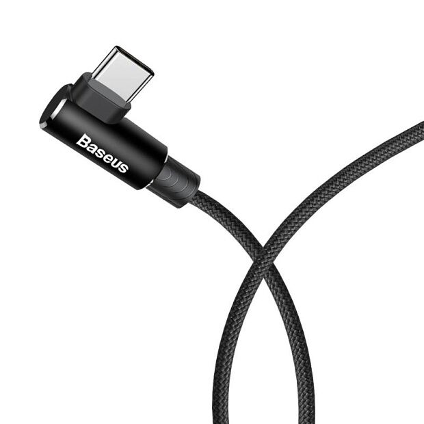 Кабель Baseus MVP Elbow Type Cable USB For Type-C 1.5A 2m (Black/Черный) : отзывы и обзоры - 2