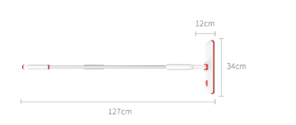 Швабра с распылителем Xiaomi Appropriate Flat Spray Mop (Silver/Серебристый) - 5