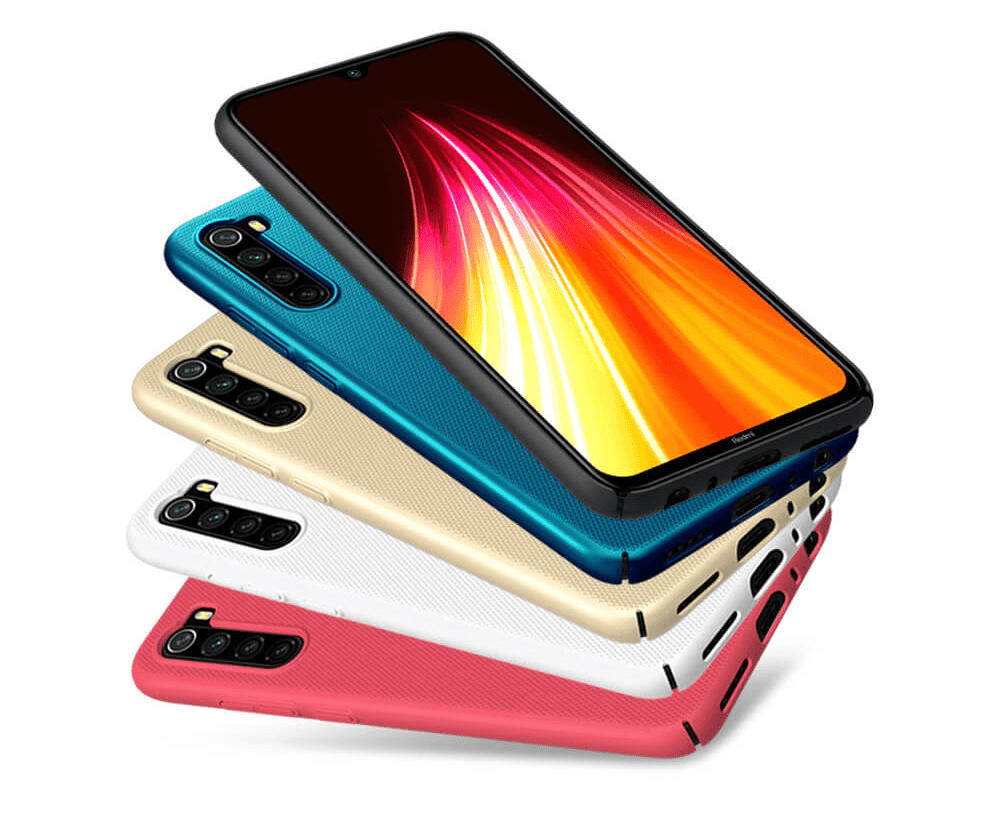 Варианты расцветки чехла Nillkin Super Frosted Shield для Xiaomi Redmi Note 8