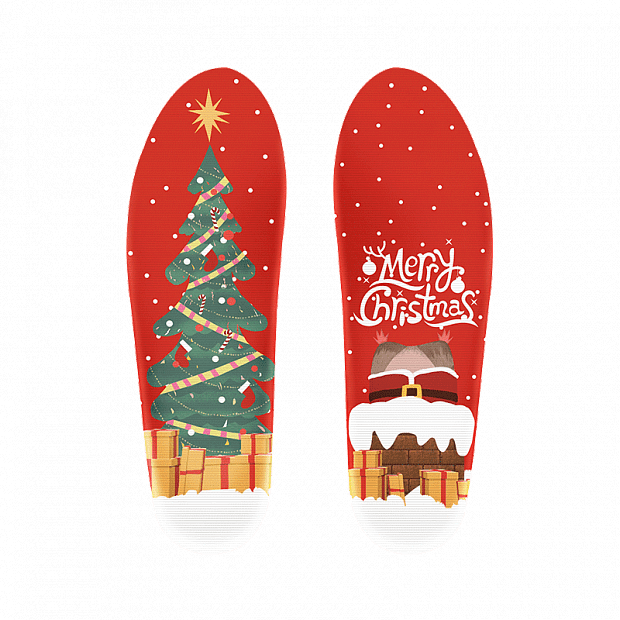 Стельки Core Mai Cork New Year's Walk Insole Narrow With The Inscription New Year 41 (Red) 