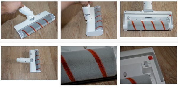Основная электрощетка Xiaomi Dreame Tracking Wireless Vacuum Cleaner V9P Дизайн основной электрощетки V9P Vacuum Cleaner