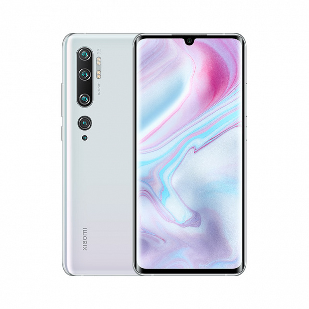Смартфон Xiaomi Mi Note 10 128GB/6GB (White/Белый)