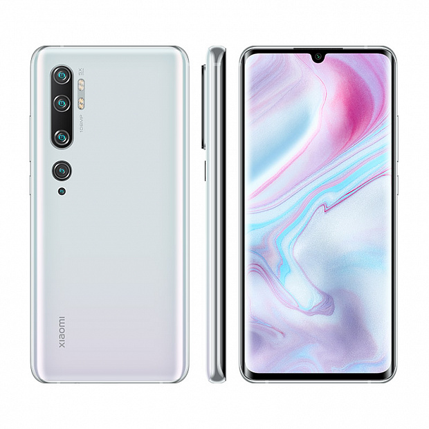 Смартфон Xiaomi Mi Note 10 128GB/6GB (White/Белый)